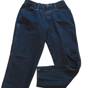 Rocky Mountain Jeans Bareback Western Style Blue High Rise Size 17